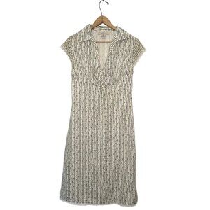 Free People | Vintage Floral V-neck Empire Waist 90’s Y2K Dress Size Medium